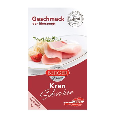 Bild von Berger Krenschinken geschnitten