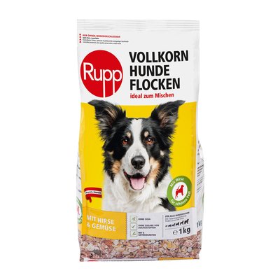 Bild von Rupp Vollkorn Hundeflocken mit Hirse & Gemüse