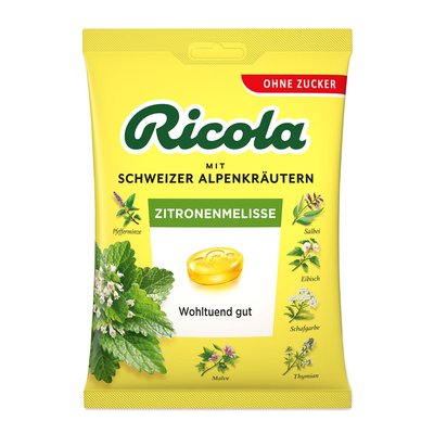 Bild von Ricola Zitronenmelisse zuckerfrei