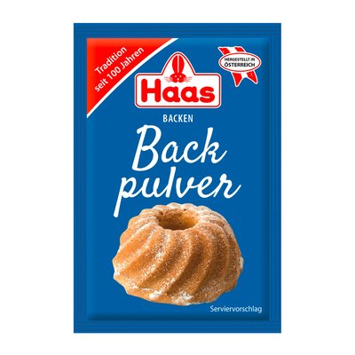 Bild von Haas Backpulver 3er