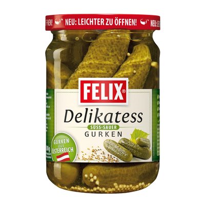 Bild von Felix Delikatessgurken süß-sauer