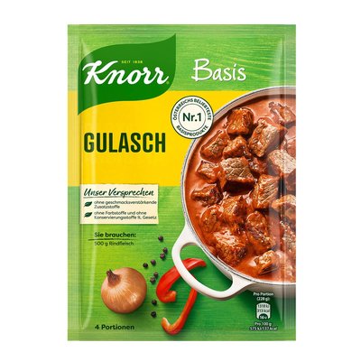 Bild von Knorr Basis für Gulasch