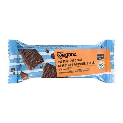 Bild von Veganz Protein Choc Bar Bownie Style