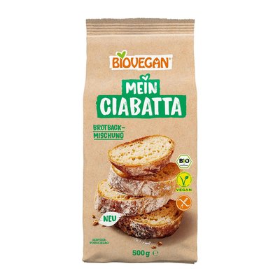 Bild von BioVegan Brotbackmischung Ciabatta