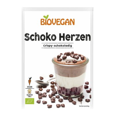 Bild von BioVegan Schokoherzen