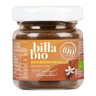 Bild von BILLA Bio Bourbon Vanille Gemahlen