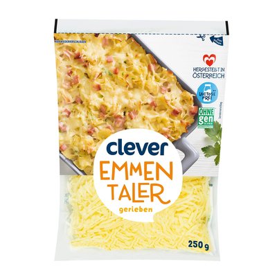 Bild von Clever Emmentaler gerieben