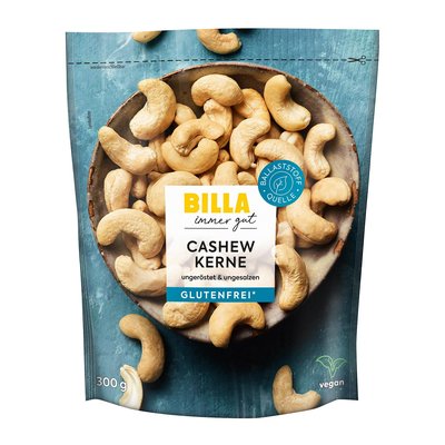 Bild von BILLA Cashew Kerne ungesalzen