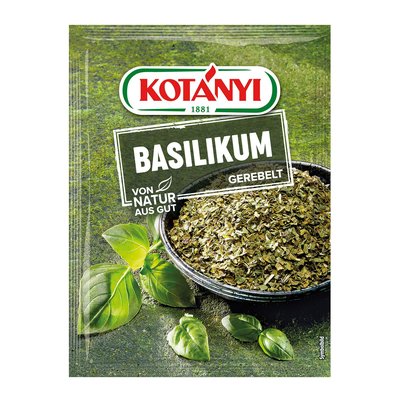 Bild von Kotányi Basilikum Gerebelt