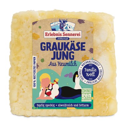 Bild von Zillertaler Graukäse Jung