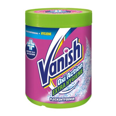 Bild von Vanish Oxi Action Fleckenentferner Pulver Extra Hygiene