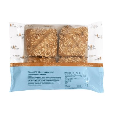 Bild von Resch&Frisch Dinkel Vollkorn Weckerl 4er