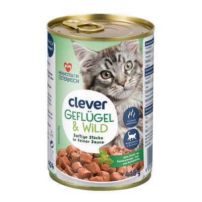 Bild von Clever Katze Geflügel & Wild