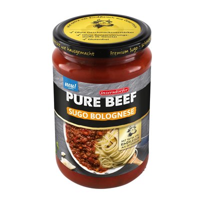 Bild von Inzersdorfer Pure Beef Sugo Bolognese