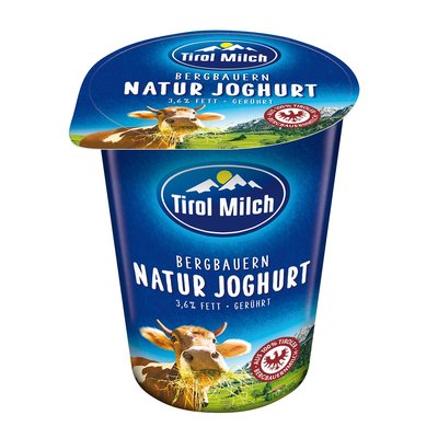 Bild von Tirol Milch Naturjoghurt gerührt 3.6%