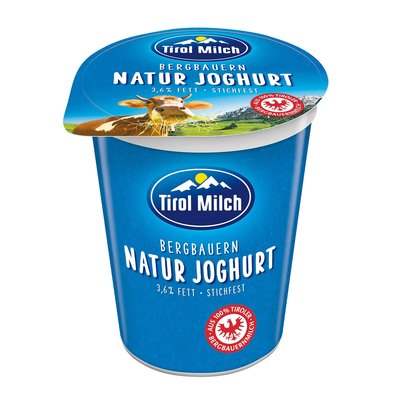 Bild von Tirol Milch Naturjoghurt stichfest 3.6%
