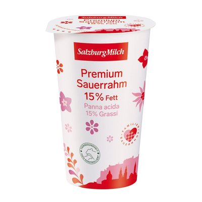 Bild von SalzburgMilch Premium Sauerrahm