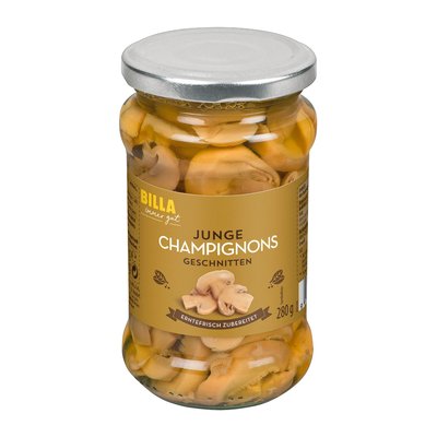 Bild von BILLA Champignons geschnitten