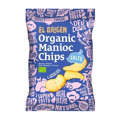 Bild von el Origen Maniok Chips mit Meersalz