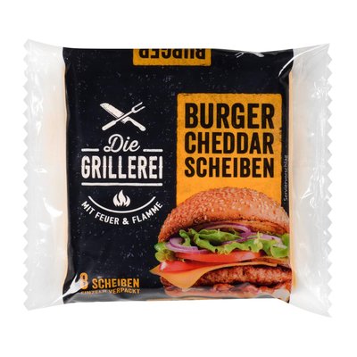 Bild von Die Grillerei Burger Cheddar Scheiben