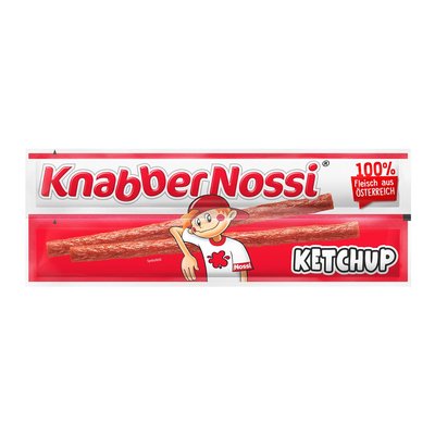 Bild von Knabber Nossi mit Ketchup