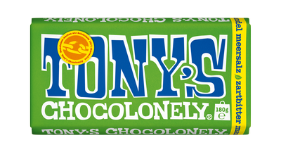 Bild von Tony's Chocolonely Zartbitter Mandel-Meersalz