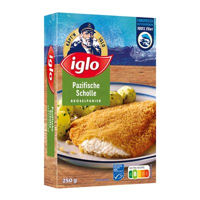 Bild von Iglo Scholle paniert