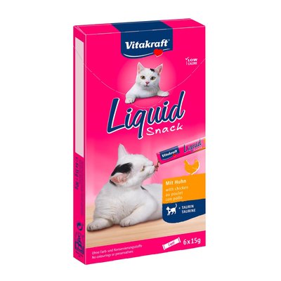 Bild von Vitakraft Liquid Snack mit Huhn 6er