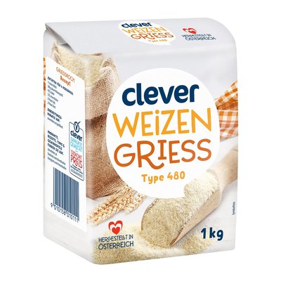 Bild von Clever Weizengrieß