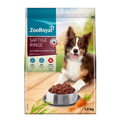 Bild von ZooRoyal Saftige Ringe mit Rind & Karotten