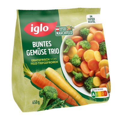 Bild von Iglo Buntes Gemüse Trio