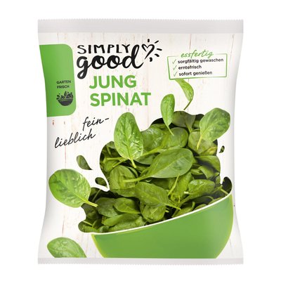 Bild von Simply Good Jungspinat