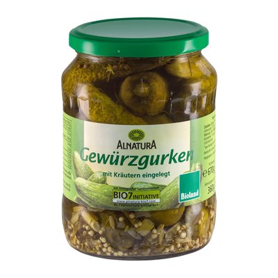 Bild von Alnatura Gewürzgurken