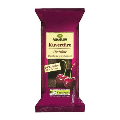 Bild von Alnatura Kuvertüre Zartbitter