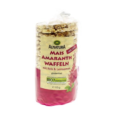 Bild von Alnatura Mais-Amaranth Waffeln