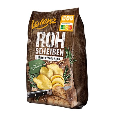 Bild von Lorenz Rohscheiben Chips mit Rosmarin