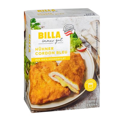 Bild von BILLA Hühner Cordon Bleu