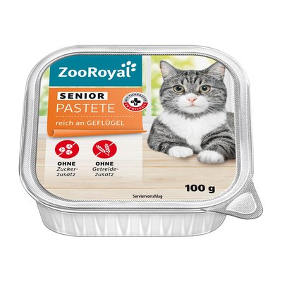 Bild von ZooRoyal Senior Pastete Reich an Geflügel