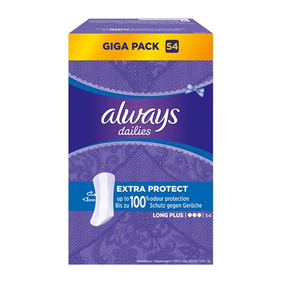 Bild von Always Long Plus Slipeinlagen Giga Pack