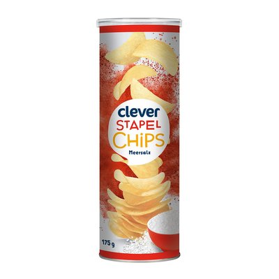 Bild von Clever Stapelchips Meersalz
