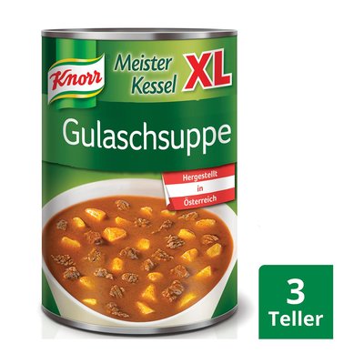 Bild von Knorr Meisterkessel XL Gulaschsuppe