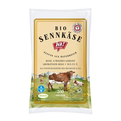 Bild von Ja! Natürlich Sennkäse Natur