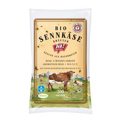 Bild von Ja! Natürlich Sennkäse Kräuter