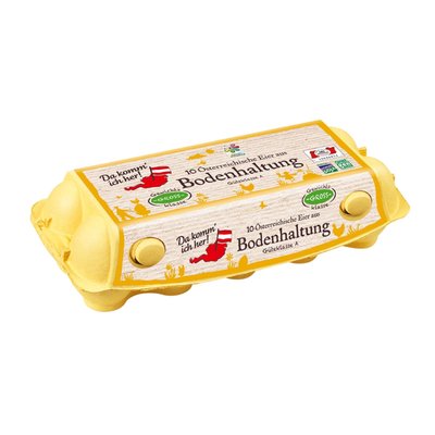 Bild von Da komm ich her! Eier aus Bodenhaltung L