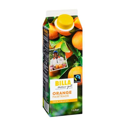 Bild von BILLA Fairtrade Orangensaft