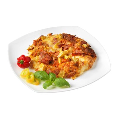 Bild von Pizzasemmel Schinken und Käse