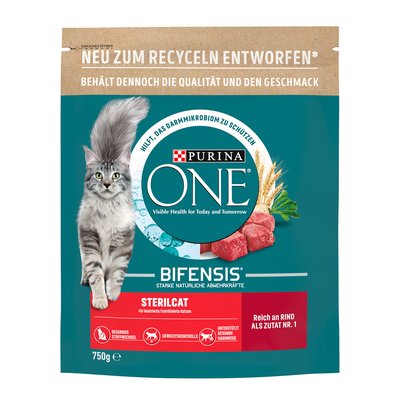 Bild von Purina One Sterilcat Reich an Rind