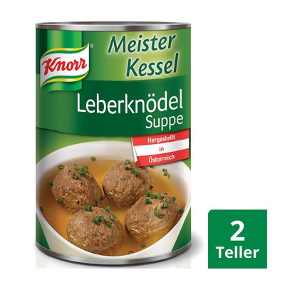 Bild von Knorr Meisterkessel Leberknödelsuppe