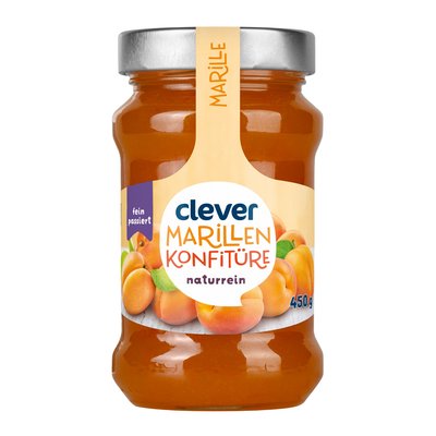 Bild von Clever Marillen Konfitüre Extra Passiert