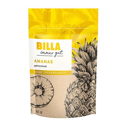 Bild von BILLA Ananas getrocknet